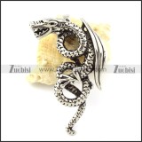 Hot Selling 316L Stainless Steel Dragon Pendant -p001122