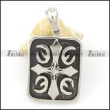 dog tag stainless steel jewelry p001434