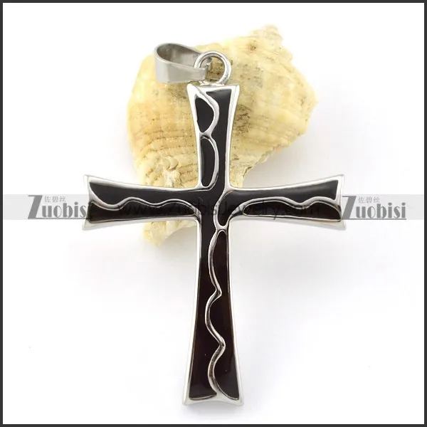 oxidation-resisting steel remarkable Cross Pendants -p000924