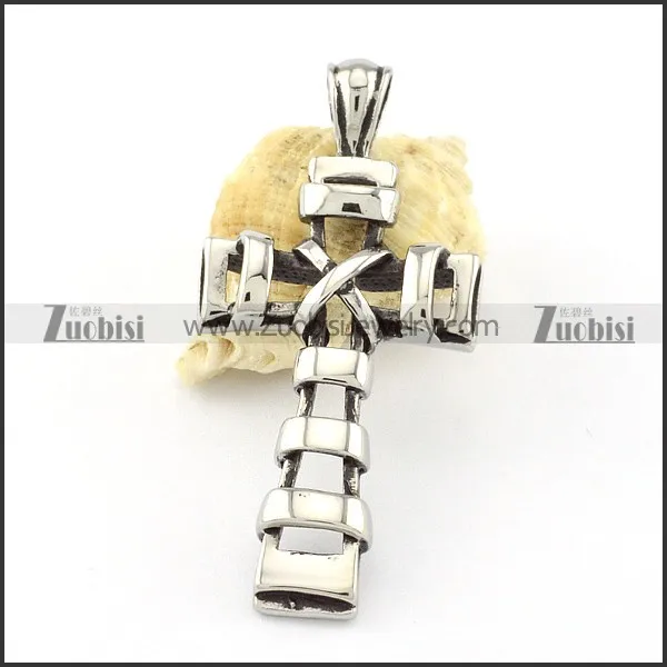 Stainless Steel Cross Pendant -p000875