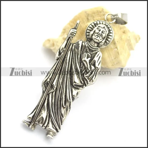 Vintage San Juditas Pendant for Christians p002198
