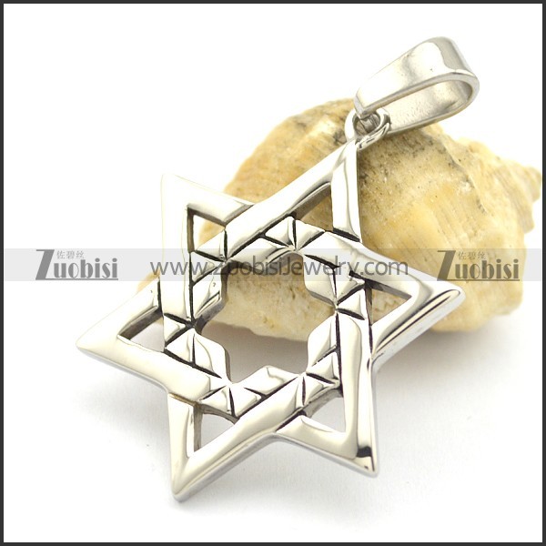 Shield of David Pendant p002120