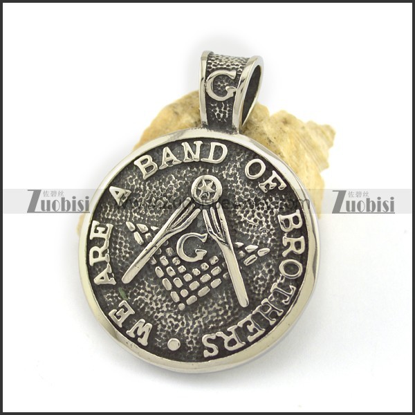 WE ARE A BAND OF BROTHERS Casting Pendant p002574