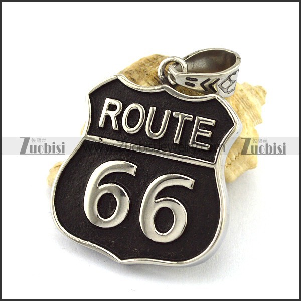 ROUTE 66 Road Pendant p002661