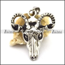 Stainless Steel Pendant Shape of Sheep's Head p002793