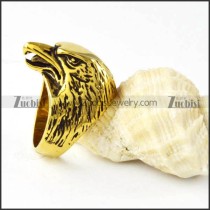 Yellow Gold Condor in Stainless Steel - r000259