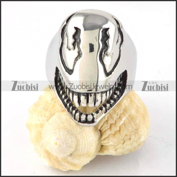 Dinosaur Ring in Stainless Steel - r000294