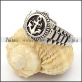 Stainless Steel Anchor Ring - r000337
