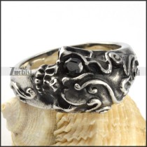 Gothic Stainless Steel ring - r000096