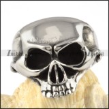 OX Nose Skull Stainless Steel ring - r000094