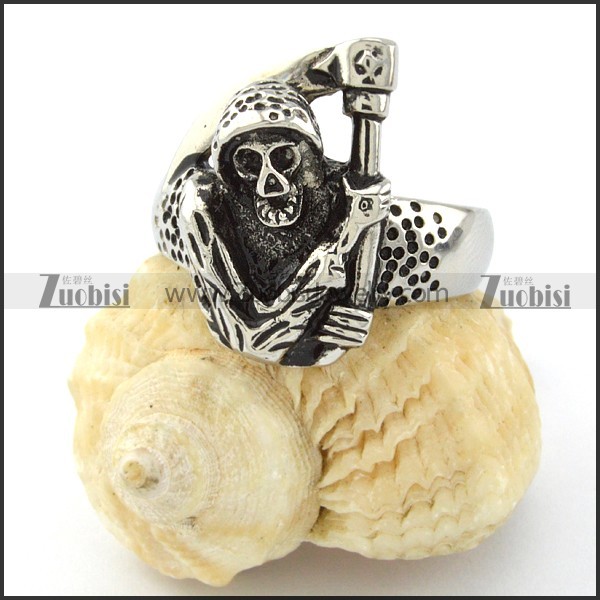 unique Steel Skull SONS Rings for Motorcycle Bikers -r000823