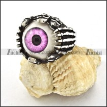 high quality Steel Biker Evil Eye Ball Ring with punk style for Motorcycle bikers - r000531