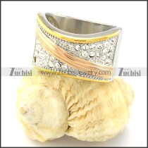 top quality Stainless Steel Plating Ring for Ladies -r000785