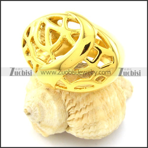 Good Craft Casting Ring in Stainless Steel -r000956