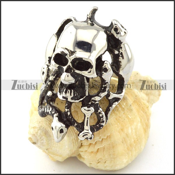 good quality 316L Steel Rings with big sizes for 2013 collection -r000863