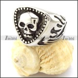 brilliant Stainless Steel Rings with big sizes for 2013 collection -r000856
