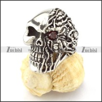 high quality Stainless Steel Biker Ring with punk style for Motorcycle bikers - r000515