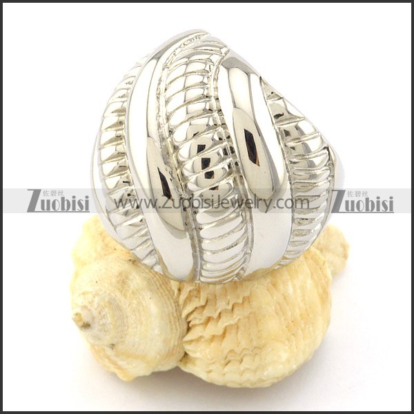 Good Craft Casting Ring in Stainless Steel -r000951