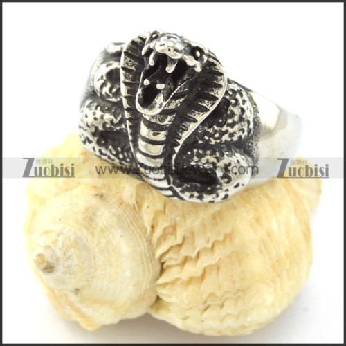 Unique Casting Snake Ring for Mens -r001030