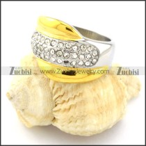 high quality nonrust steel Plating Ring for Ladies -r000772