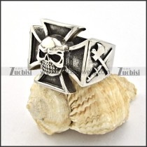 great 316L Stainless Steel Biker Ring with punk style for Motorcycle bikers - r000524