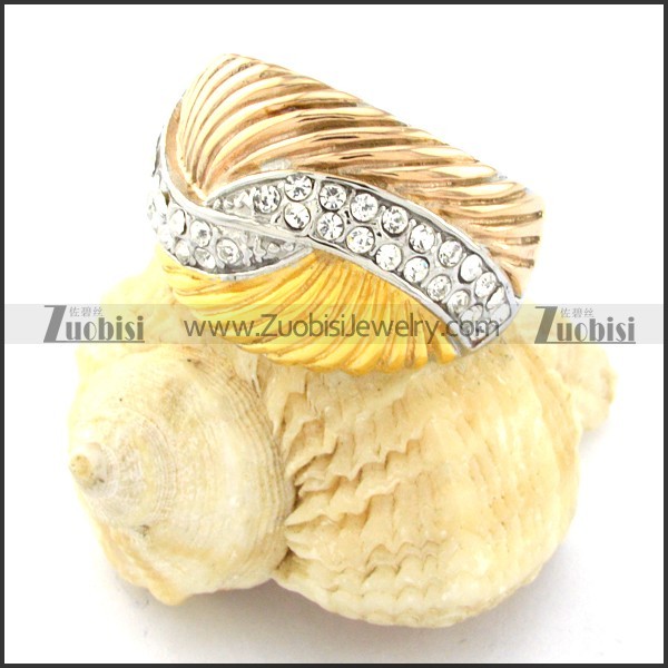 beauteous Stainless Steel Plating Ring for Ladies -r000765