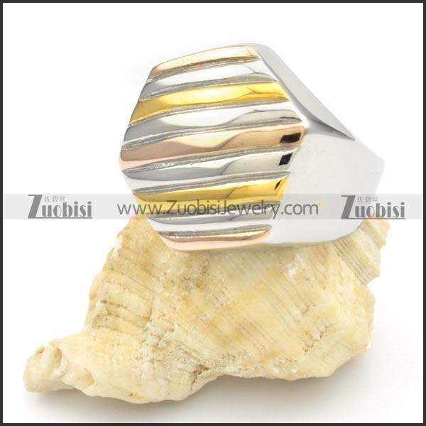 Stainless Steel Hexagon Rings -r000401