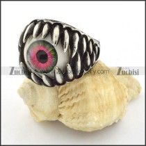 oxidation-resisting steel Biker Eyeball Ring with punk style for Motorcycle bikers - r000534