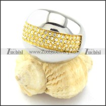 excellent 316L Steel Plating Ring for Ladies -r000766