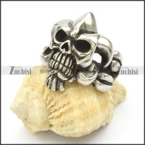 Stainless Steel Skull Rings -r000423