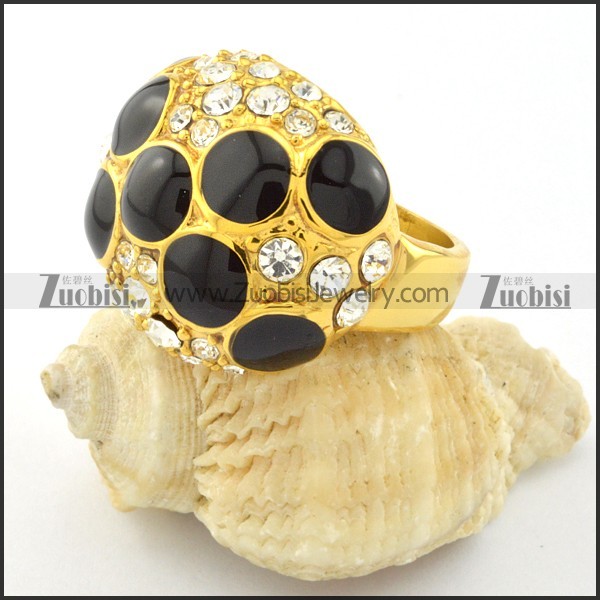 pleasant 316L Stone Rings -r000812