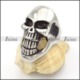 Stainless Steel Skull Rings -r000371