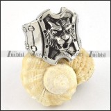 Stainless Steel Lion Rings -r000367