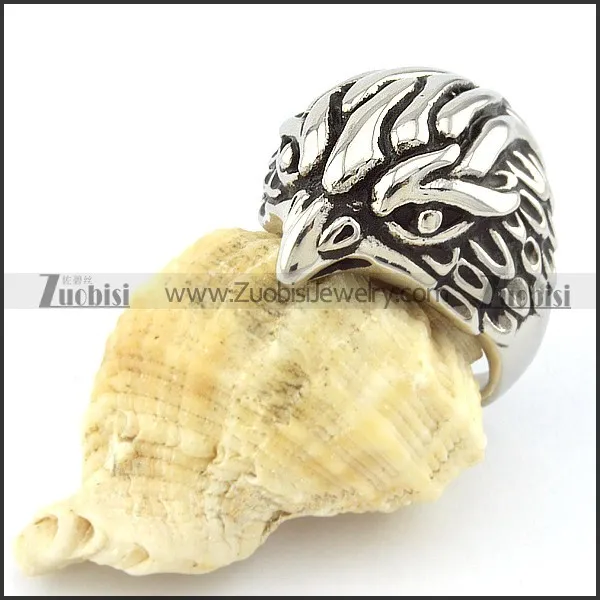 Stainless Steel Eagle Rings -r000647