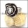 Stainless Steel Rose Rings with Clear Zircon -r000462