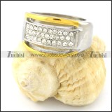 functional nonrust steel Plating Ring for Ladies -r000789