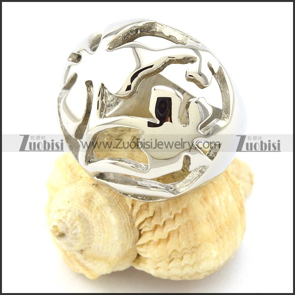 Good Craft Casting Ring in Stainless Steel -r000949