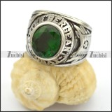 dark green zircon ring for woman r001670