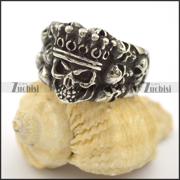 king of skull ring r001686