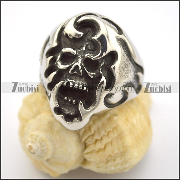 ugly cheap skull rings for men r001692