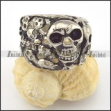 skull rings r001327