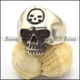 bad ass skull ring for bikers r002103
