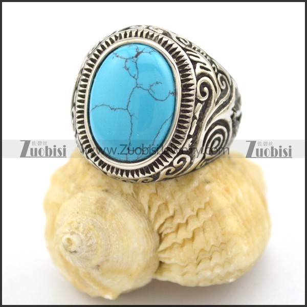 turquoise stone ring r002035