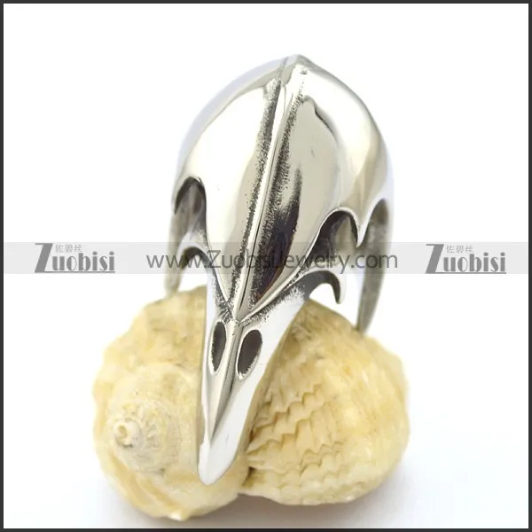 silver tone talons of a falcon ring r001981