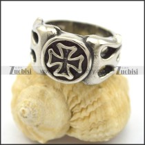 flame cross ring for bikers r002233