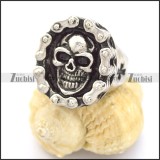 bicycle bike chain ring with skull in the middle r002252