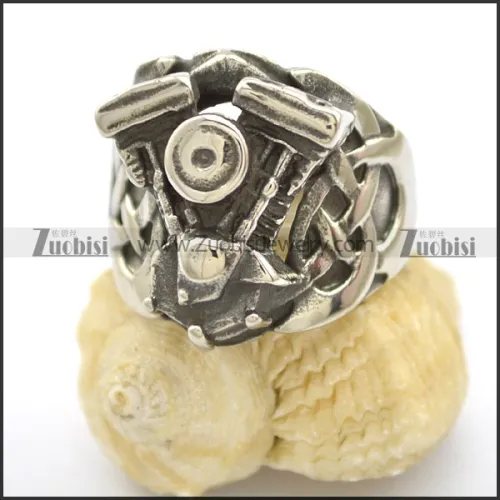 Vintage Motor Engine Ring for Unisex r002445