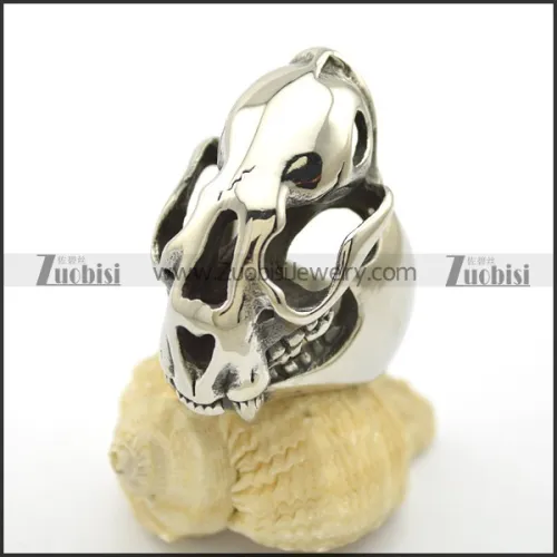 Hollow Dinosaur Skull Ring r002434