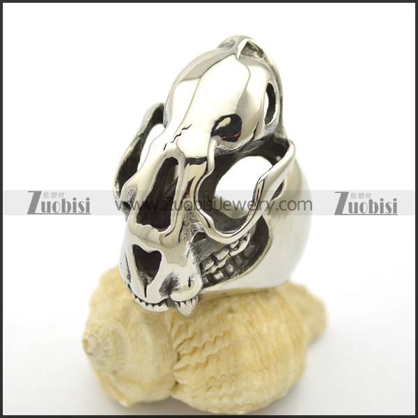 Hollow Dinosaur Skull Ring r002434