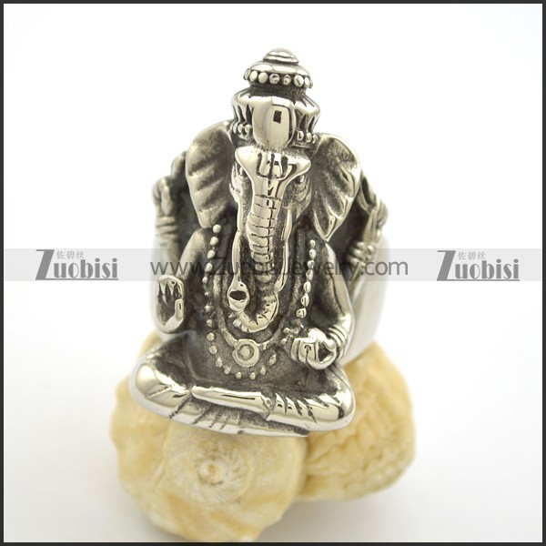 Holy Thailand Elephant God Ring r002524